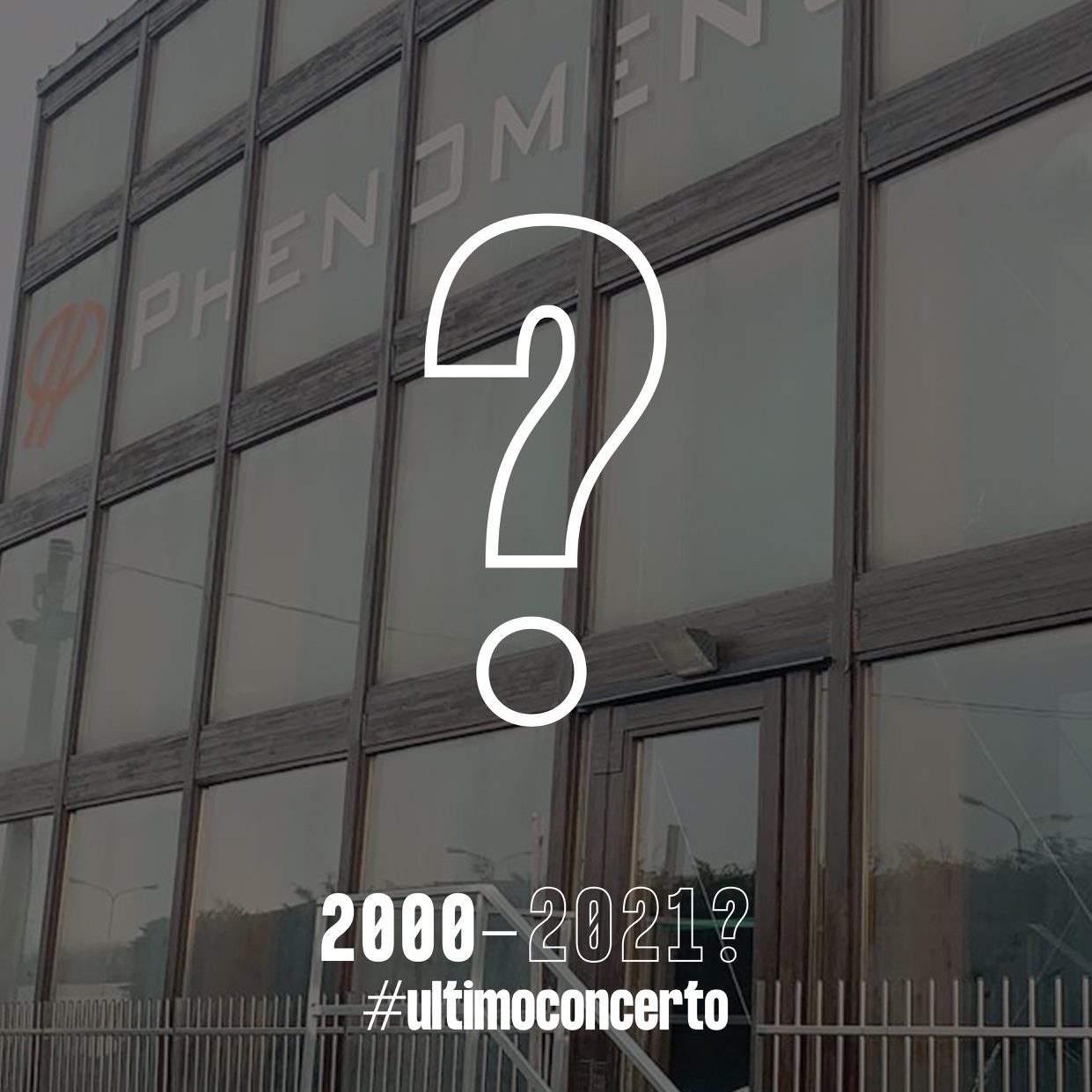 Phenomenon - L'Ultimo Concerto? #ultimoconcerto