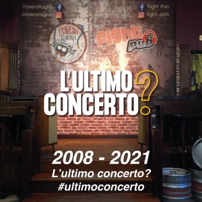 Povero Ragno - L'Ultimo Concerto? #ultimoconcerto