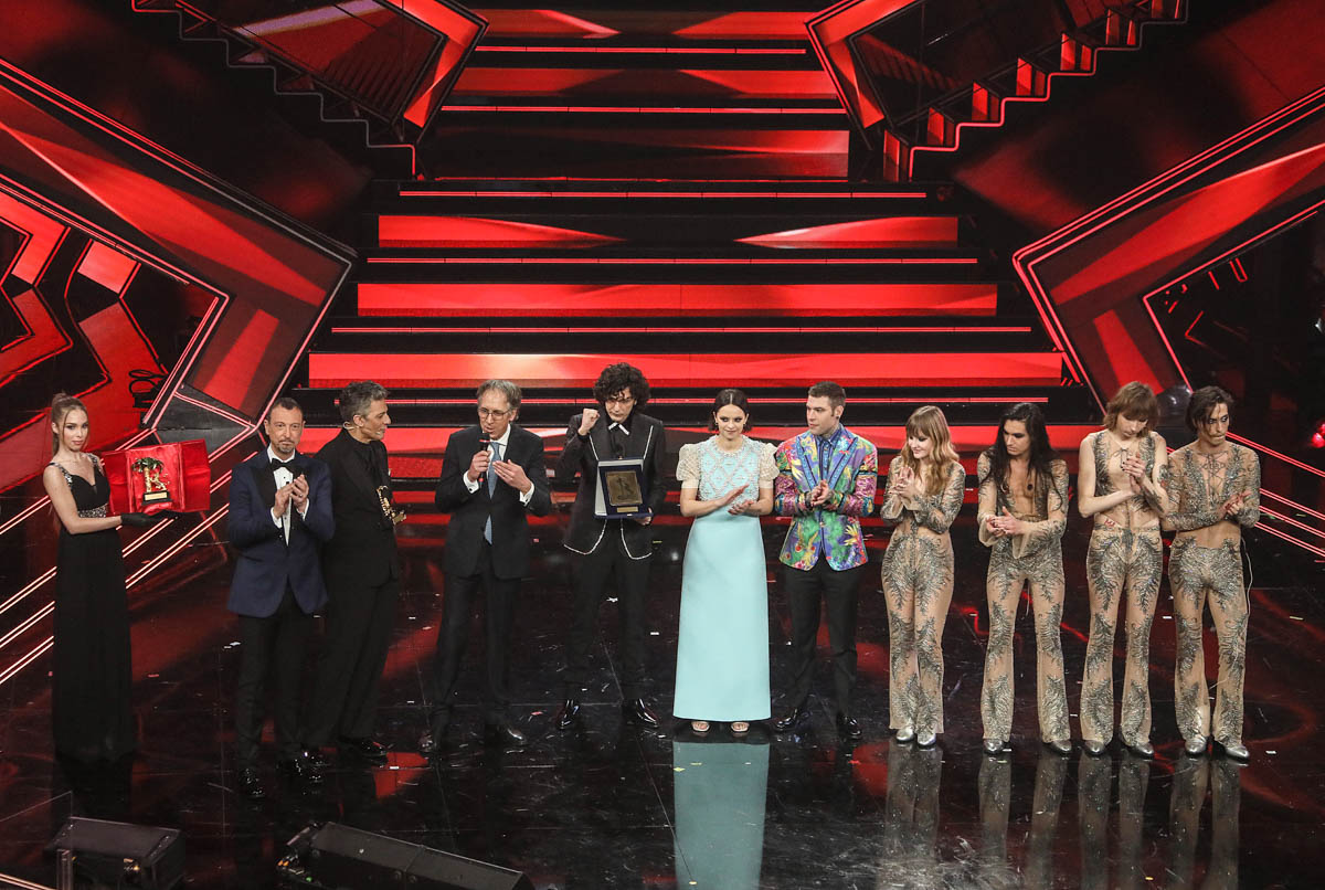 SANREMO (IMPERIA) 6 MARZO 2021 SERATA FINALE DEL 71 FESTIVAL DELLA CANZONE ITALIANA DI SANREMO 
NELLA FOTO