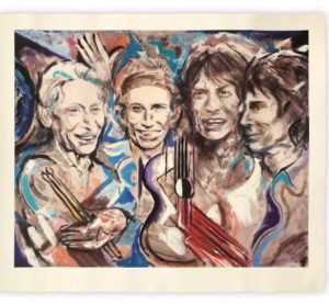 Ronnie Wood Rolling Stones Artwork