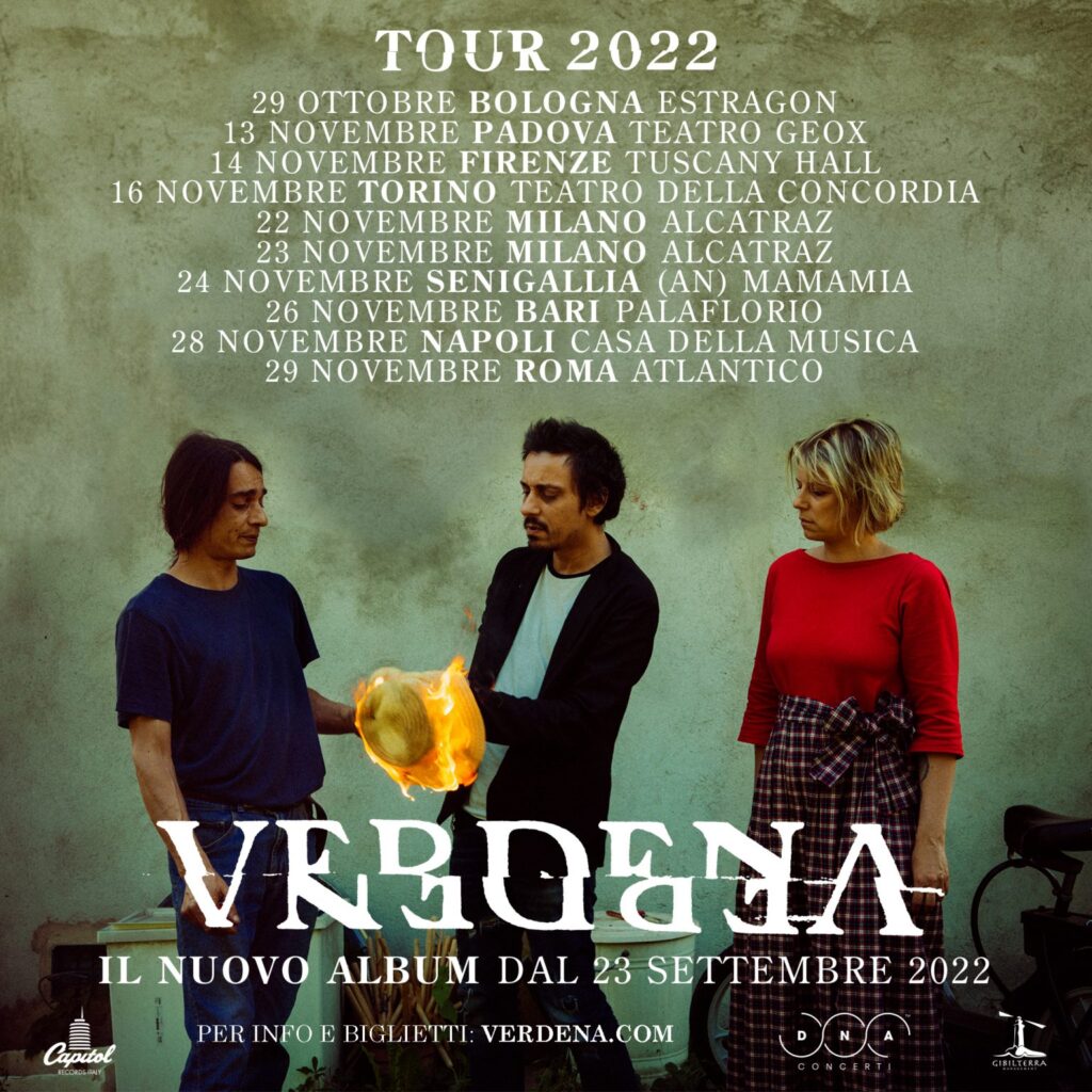 verdena tour 2022