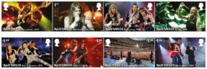 Iron Maiden francobolli