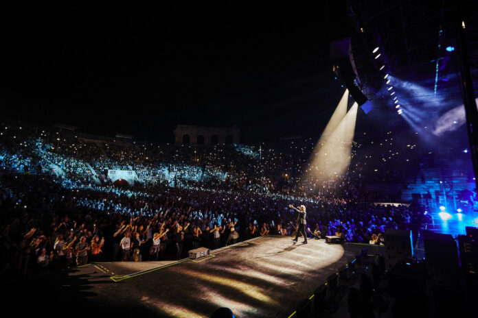 Luciano Ligabue Arena di Verona 9 ottobre 2023 - ph. Maurizio Bresciani