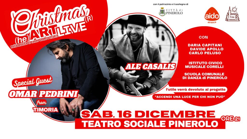 “Christmas (he)ART LIVE(r) > nella musica ci vanno cuore e fegato”